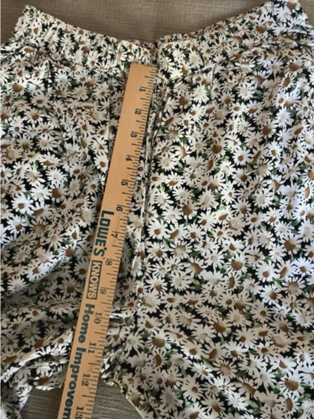 Floral Print Wide-Leg Pants - Picture 12 of 12